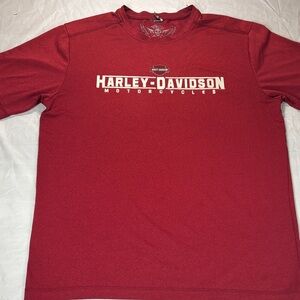 HARLEY-DAVIDSON 2016 RED SHIRT
